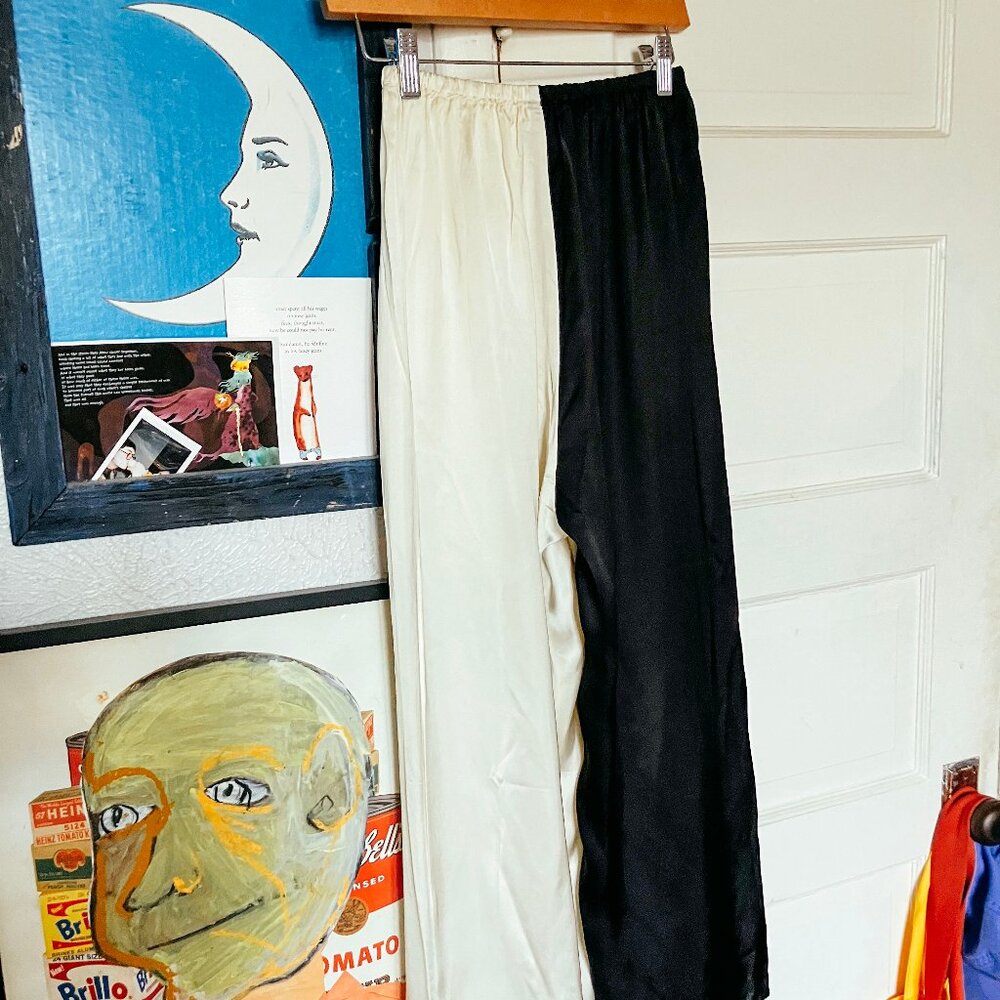 Fashion Brand Company Two-Tone Pants